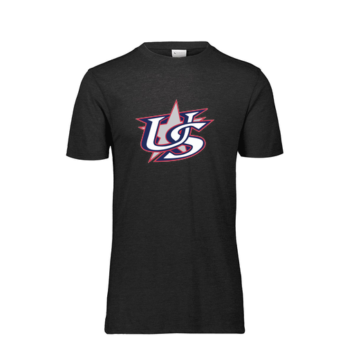 [FTSCUBBK-YS-LOGO1] Decker Youth Tri-Blend T-Shirt - Short Sleeve (Youth S, Black, Logo 1)