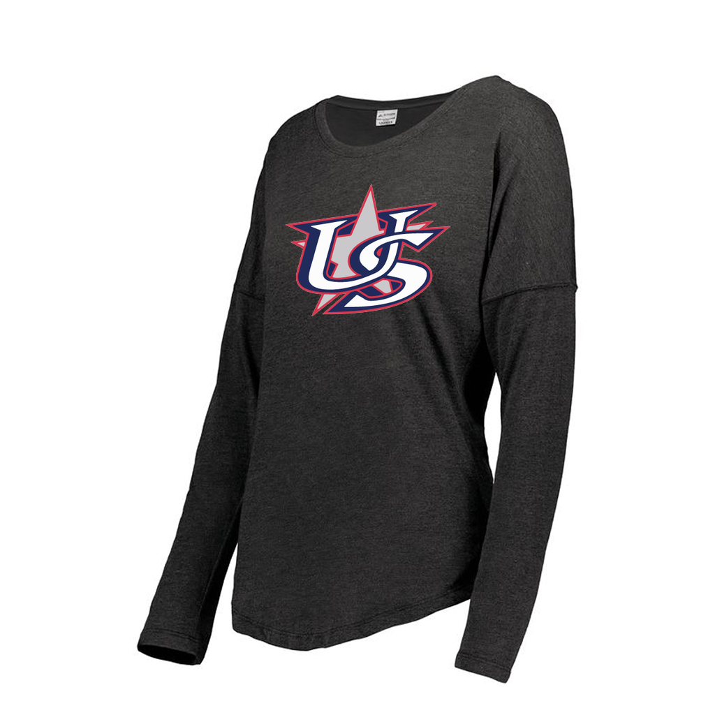 Decker Women's Tri-Blend T-Shirt - Long Sleeve